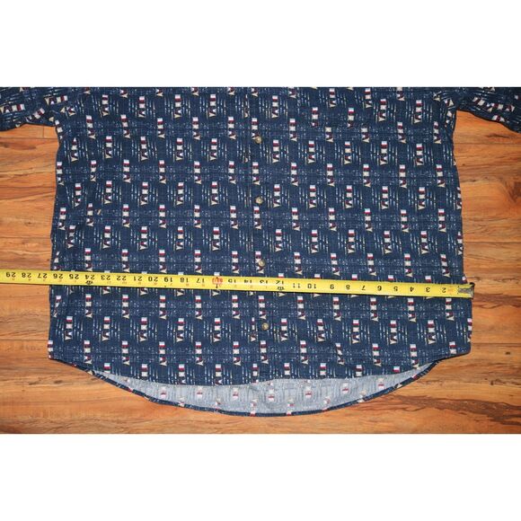 KNIGHTBRIDGE Mens Button Down T-Shirt 2XL - Picture 5 of 10